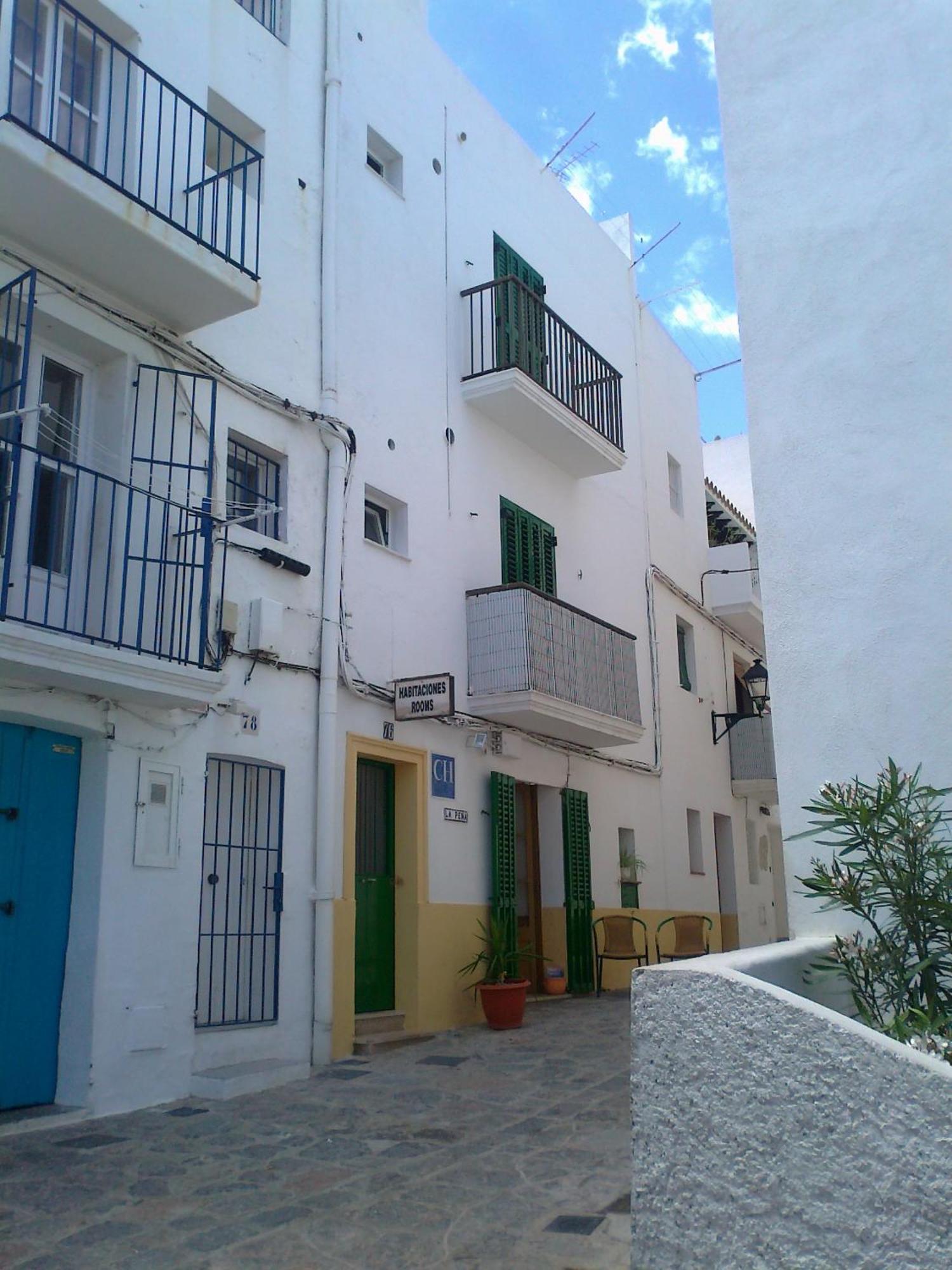 Hotel Casa De Huespedes La Pena Ibiza Exteriér fotografie